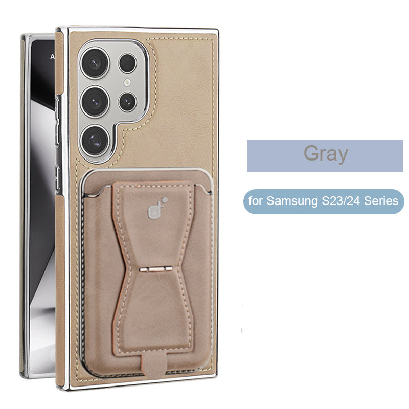 Leather Full-cover Anti-fall Mobile Phone Case For Samsung